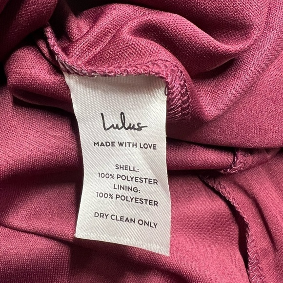 NWT LULUS Heavenly Hues Burgundy Maxi Dress - Picture 16 of 17